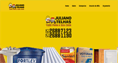Desktop Screenshot of julianotelhas.com.br