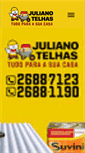 Mobile Screenshot of julianotelhas.com.br